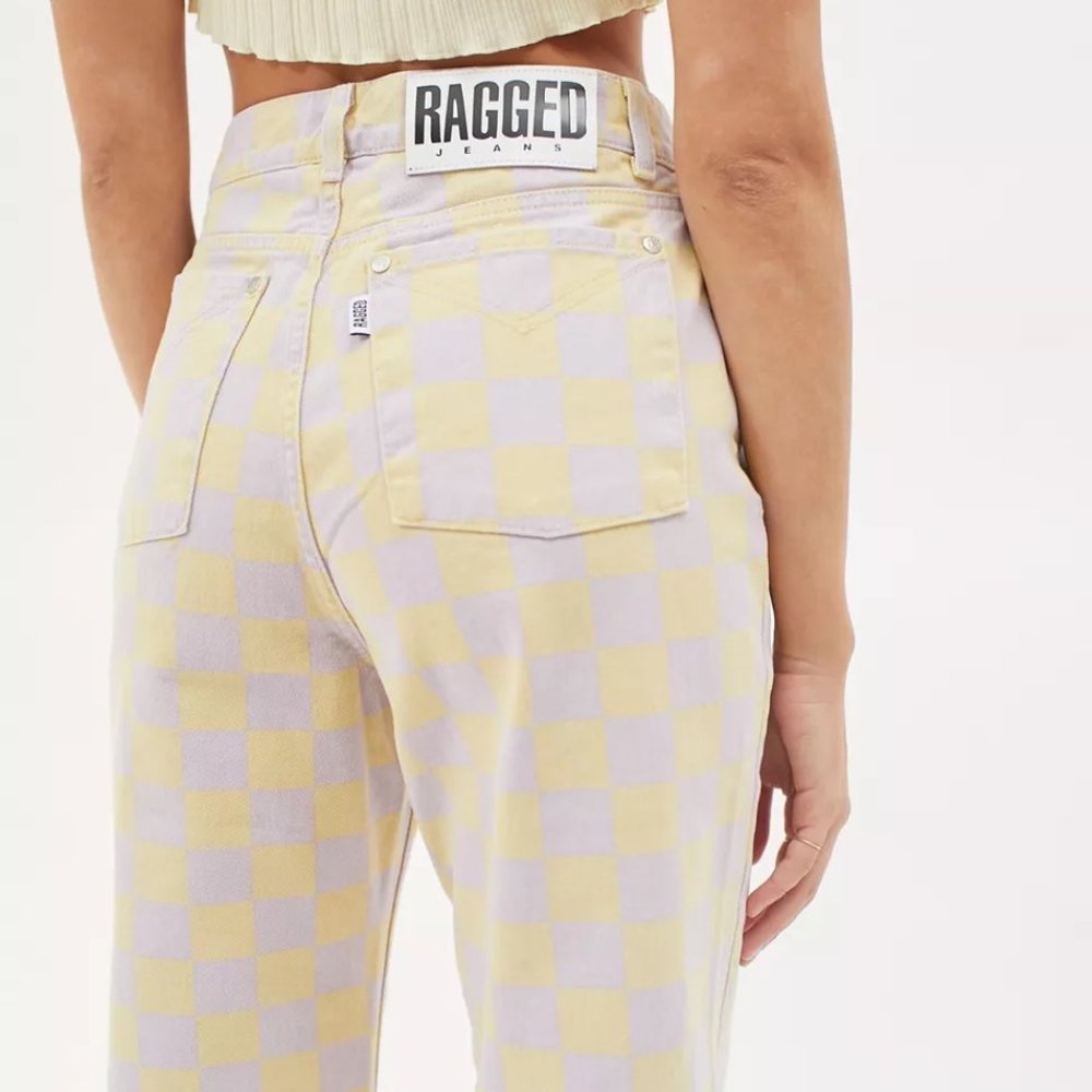 Checkered Jean